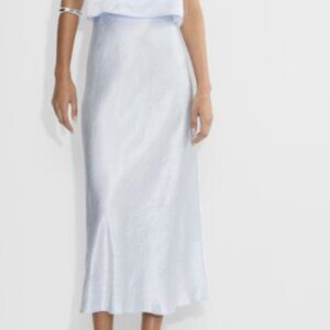 Aritzia Babaton Slip Satin Maxi Skirt NWT